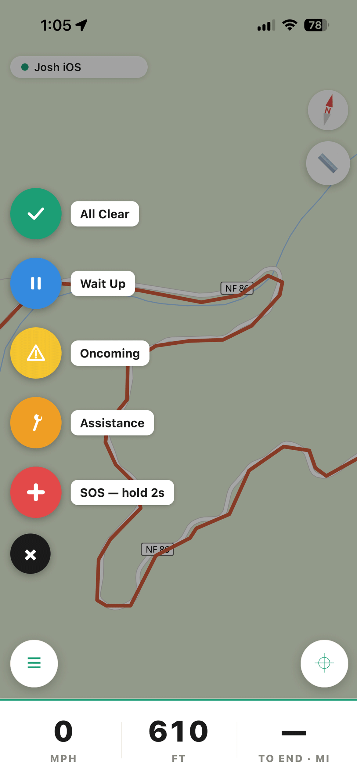 Odys ADV — Alert Cascade screen