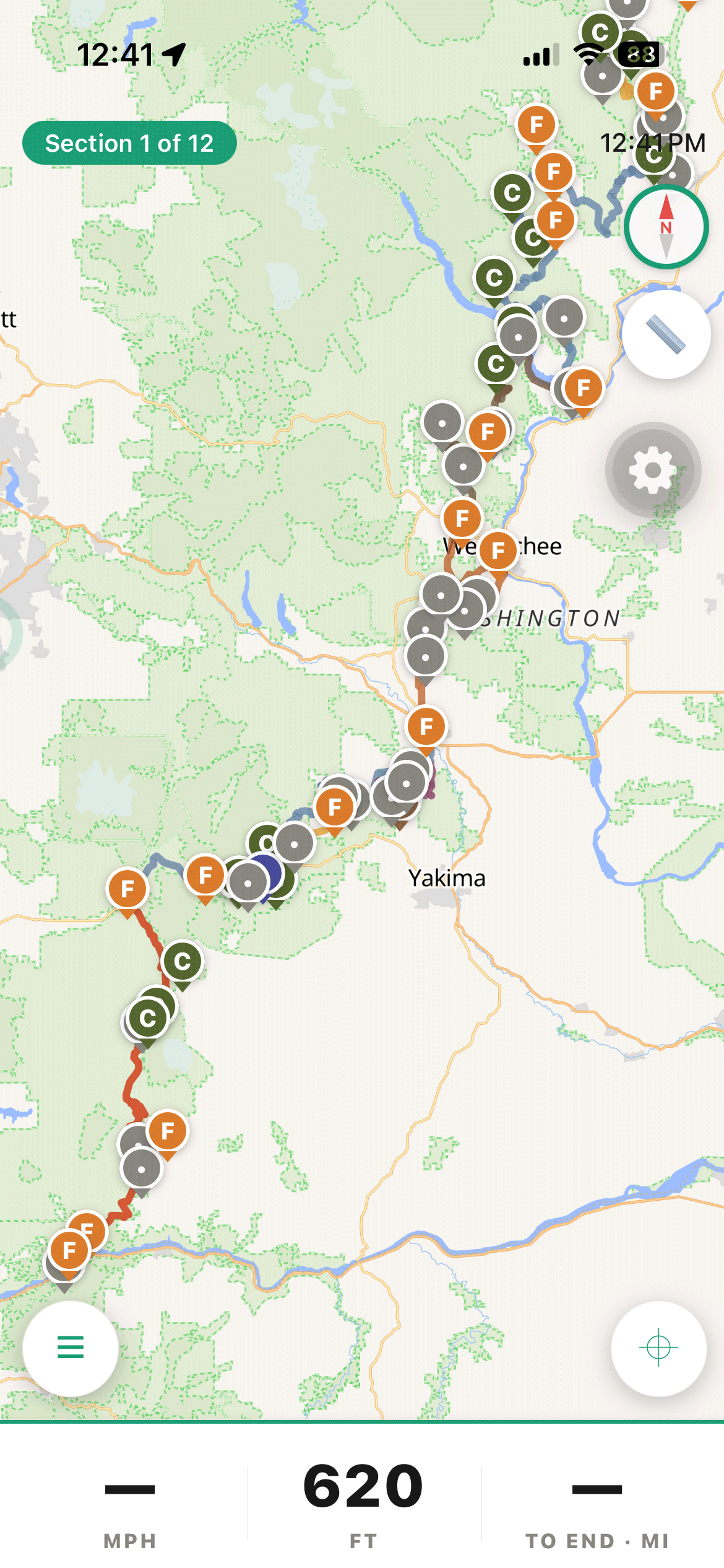 Odys ADV — GPX Routes